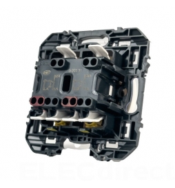 Legrand - Dooxie - Transformeur interrupteur - 5 fonctions va-et-vient et poussoir - finition blanc - Réf : 600031