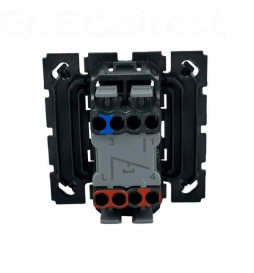 Legrand - Céliane 2024 - Poussoir avec voyant témoin complet blanc 1 poste - Réf : 080251 + CM0033 + CM0222 + CB0007 + CP0001