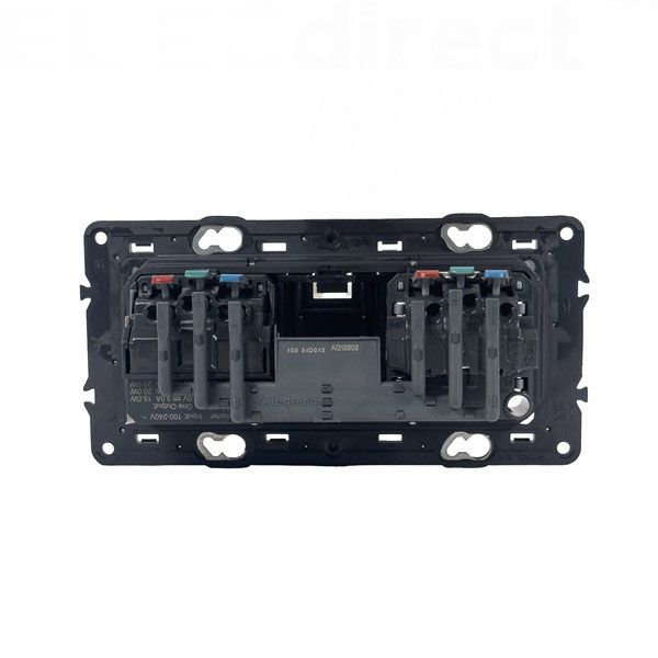 Legrand - Céliane 2024 - Prise double 2P+T / 2 USB Type-C - 20W -Réf : CM0145