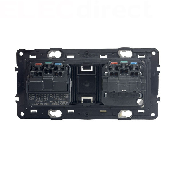 Legrand - Céliane 2024 - Prise double 2P+T / 2 USB Type-C - 20W -Réf : CM0145
