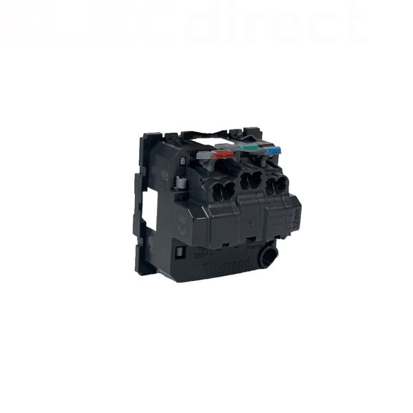 Legrand - Céliane 2024 - Mécanisme PC avec enjoliveur - PC 2P+T - 16A - Réf : CF0111