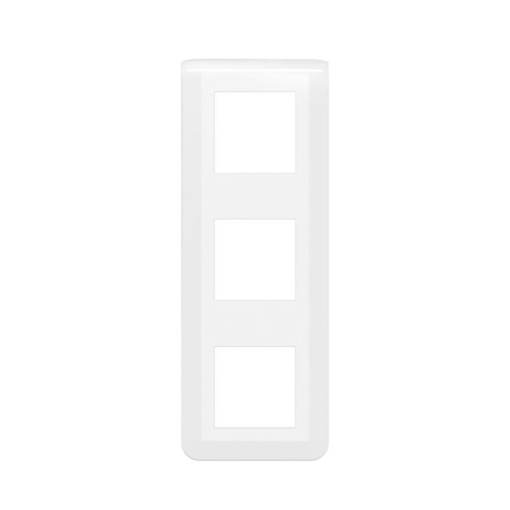 Legrand - Plaque de finition Mosaic verticale - 3x2 modules - blanc - Réf : 078823L