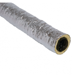 Aldes - Conduit souple PVC isolé - Algaine -  Ø80mm - Longueur 6m - Réf : 11091619