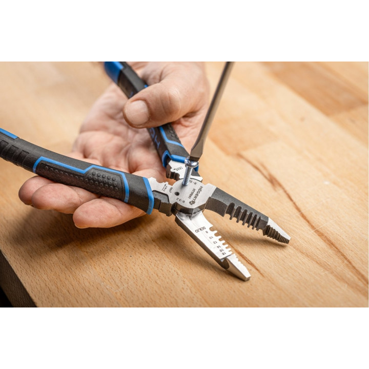 Hogert - Pince hybride allongée - 200mm - Réf : HT1P241