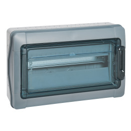 Legrand - Plexo³ - Coffret étanche - 1 Rangées 18 Modules - IP65/IK09 - Réf : 001924