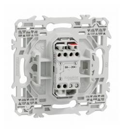 Schneider - Odace 2025 - va-et-vient ou poussoir - 10AX - blanc craie - Réf : S920204