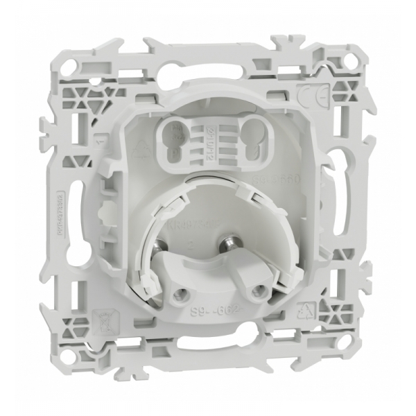 Schneider - Odace 2025 - sortie de câble - serre câble 6 à 12 mm² - blanc craie - Réf : S920662