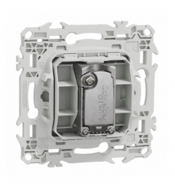 Schneider - Odace 2025 - prise TV simple mâle - sortie coaxiale - blanc craie - Réf : S920445