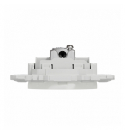 Schneider - Odace 2025 - prise TV simple mâle - sortie coaxiale - blanc craie - Réf : S920445