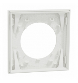 Schneider - Odace 2025 - plaque de finition 1 poste - couleur Blanc craie - Réf : S920702