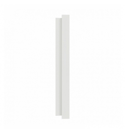 Schneider - Odace 2025 - plaque de finition 4 postes - couleur Blanc craie - Réf : S920708