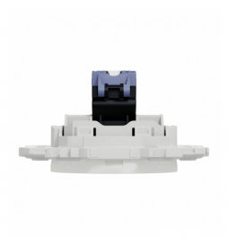 Schneider - Odace 2025 - prise RJ45 - Cat6 UTP grade 1 à 2 - blanc craie - Réf : S920475