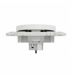 Schneider - Odace 2025 - va-et-vient ou poussoir lumineux/témoin LED verte 0,15mA - 10AX - blanc craie - Réf : S920263