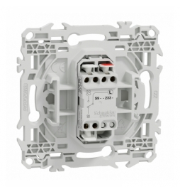 Schneider - Odace 2025 - interrupteur ou poussoir VMC 2 vitesses - 10AX - blanc craie - Réf : S920233