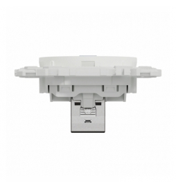 Schneider - Odace 2025 - prise RJ45 - Cat6 STP grade 2TV min à grade 3TV - blanc craie - Réf : S920476