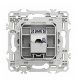Schneider - Odace 2025 - prise RJ45 - Cat6 STP grade 2TV min à grade 3TV - blanc craie - Réf : S920476
