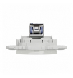 Schneider - Odace 2025 - prise RJ45 - Cat6 STP grade 2TV min à grade 3TV - blanc craie - Réf : S920476