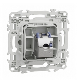 Schneider - Odace 2025 - prise RJ45 - Cat6 STP grade 2TV min à grade 3TV - blanc craie - Réf : S920476