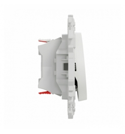 Schneider - Odace 2025 - permutateur - bornes automatiques - 10AX - blanc craie - Réf : S920205