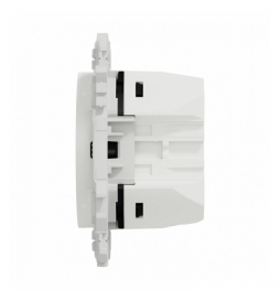 Schneider - Odace 2025 - chargeur USB-C 65W - forte puissance et charge rapide - blanc craie - Réf : S920406