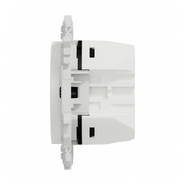 Schneider - Odace 2025 - chargeur USB-C 65W - forte puissance et charge rapide - blanc craie - Réf : S920406