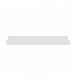 Schneider - Odace 2025 - plaque de finition 3 postes entraxe spécifique 57mm - Blanc craie - Réf : S920716