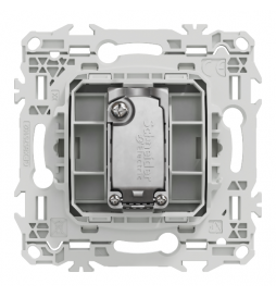 Schneider - Odace 2025 - prise TV simple mâle - sortie coaxiale - blanc craie - Réf : S920445
