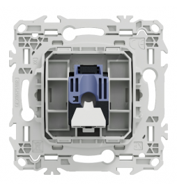 Schneider - Odace 2025 - prise RJ45 - Cat6 UTP grade 1 à 2 - blanc craie - Réf : S920475