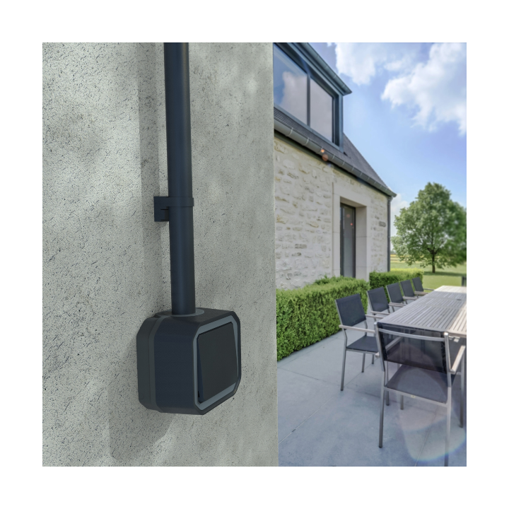 Legrand - Plexo L - Interrupteur / Va-et-vient - Saillie - Anthracite - IP55/IK08 - Réf : 069761L