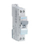 Hager - Disjoncteur - 1P+N - 40A - courbe D - 6000A/10kA - Réf : NGT740