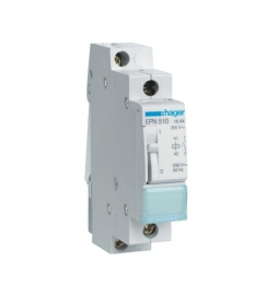 Hager - Télérupteur - Unipolaire 16A - 230V - Réf : EPN510