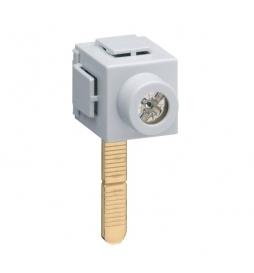 Hager - Borne de raccordement 1P - 1 x 35mm2 - Réf : KF83A