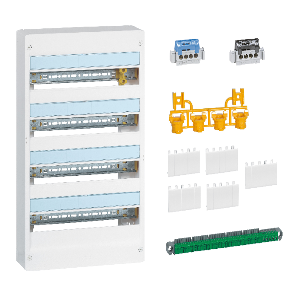 Legrand - Coffret DRIVIA  72 Modules - 4 Rangées de 18M - largeur 355mm - Réf : 401224