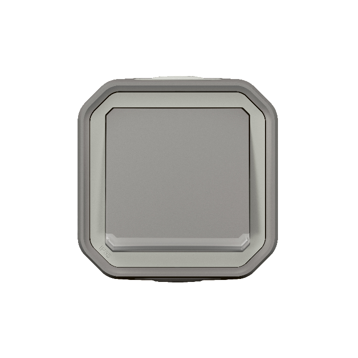 Legrand Plexo - Interrupteur ou Va-et-Vient témoin 10A - 250V - IP55/IK08 - Réf : 069712L