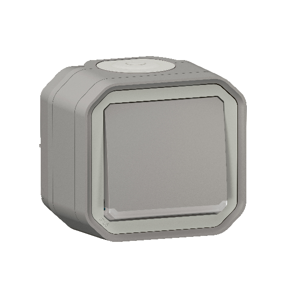 Legrand Plexo - Interrupteur ou Va-et-Vient témoin 10A - 250V - IP55/IK08 - Réf : 069712L