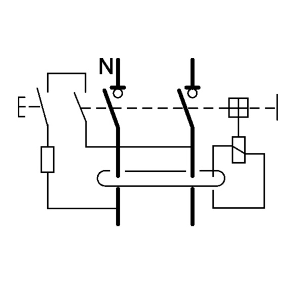 HAGER - Inter différentiel 2P - 40A - 30mA - Type AC - AUTO - Réf : CDS742F