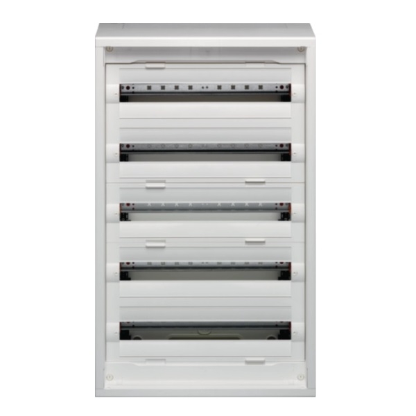 Hager - Coffret NewVegaD - 900x550x193mm - Saillie - 5 rangées - 120 modules - Réf : FD52DN Hager - Coffret NewVegaD - 900x550x193mm - Saillie - 5 rangées - 120 modules - Réf : FD52DN