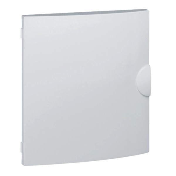 Hager - Gamma+ - Porte opaque - 1 Rangée - 18 Modules - Réf : GP118P