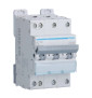 Hager - Disjoncteur - 3P+N - 10A - Courbe C - 6000A/10kA - Réf : NFT810
