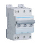 Hager - Disjoncteur - 3P+N - 16A -  Courbe C - 6000A/10kA - Réf : NFT816