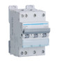 Hager - Disjoncteur - 3P+N - 40A - Courbe C - 6000A/10kA - Réf : NFT840