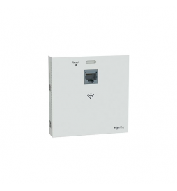 Schneider - Prise RJ45 Pt Acces WiFi bibande POE - WIFI 4-5-6 -1GBIT - blanc - Réf. VDIR20491