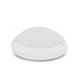 Vision-EL - Plafonnier LED Ø300 blanc - 18W - IP65 - Angle 160° - 4000°K - Réf : 7786
