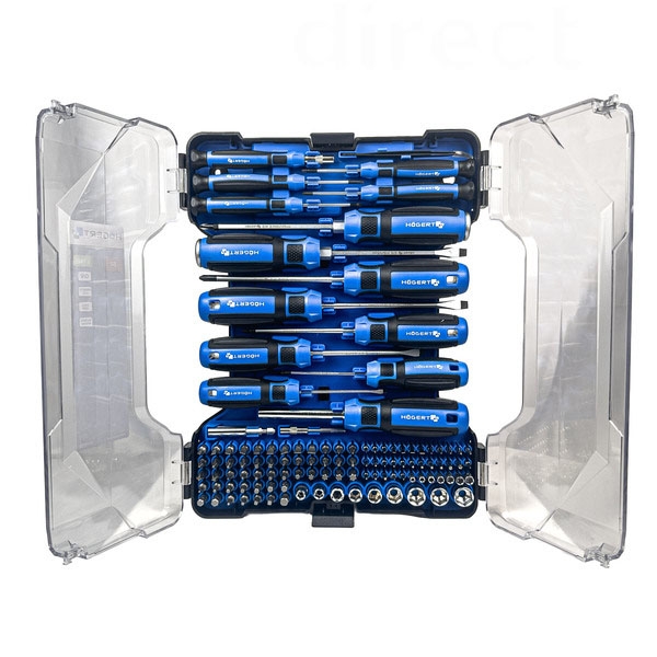 Hogert - Coffret Outils - 112 pièces - Réf : HT1S102