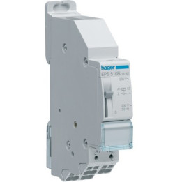 Hager - Télérupteur 1F - 230V Sans Vis - Réf : EPS510B