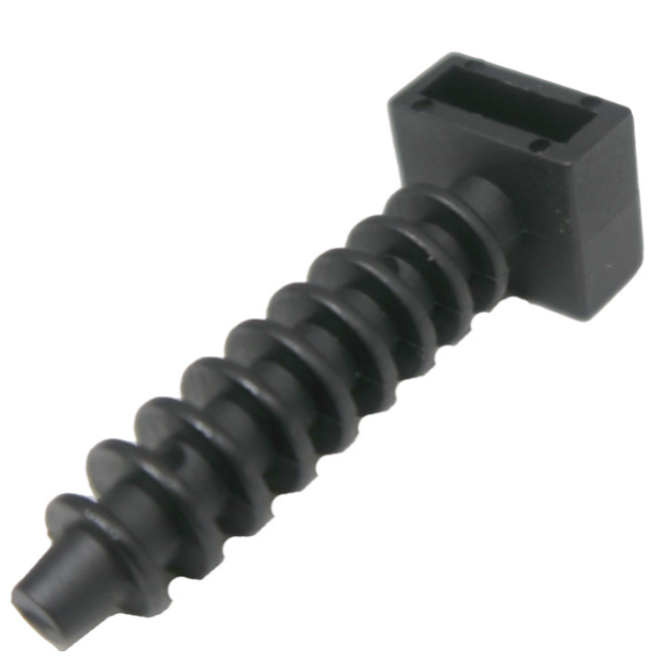 Ram - Embase pour collier d'installation nylon - noir - D. perçage 8mm - boîte de 100 - Réf : 59230