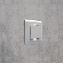 Legrand - Mosaic - Interrupteur Va et Vient Lumineux - Blanc - 10A - 2M - Réf. : 278011L+067686L