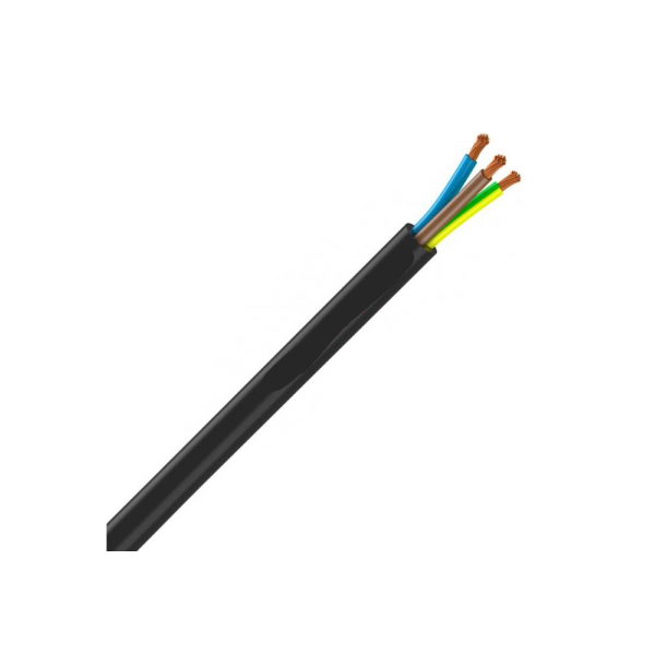 Câble souple H07RN-F 3G2.5 - Coupe au mètre max. 30 mètres - Réf : CABLERNF3G2.5
