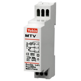Yokis - Télévariateur modulaire - 500W - sans neutre - Réf : MTV500M