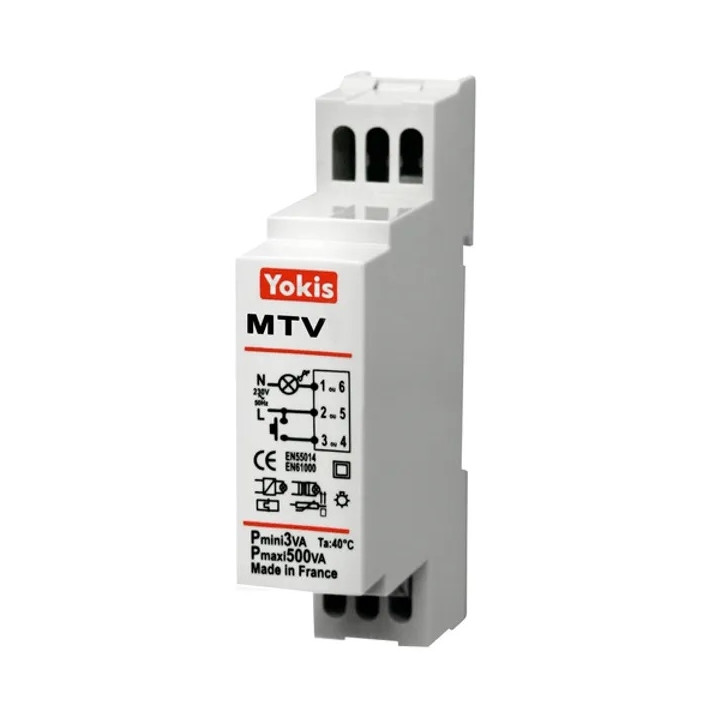 Yokis - Télévariateur modulaire - 500W - sans neutre - Réf : MTV500M